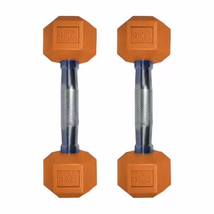 دمبل مدل ASIA2 وزن 2 کیلوگرم بسته 2 عددی