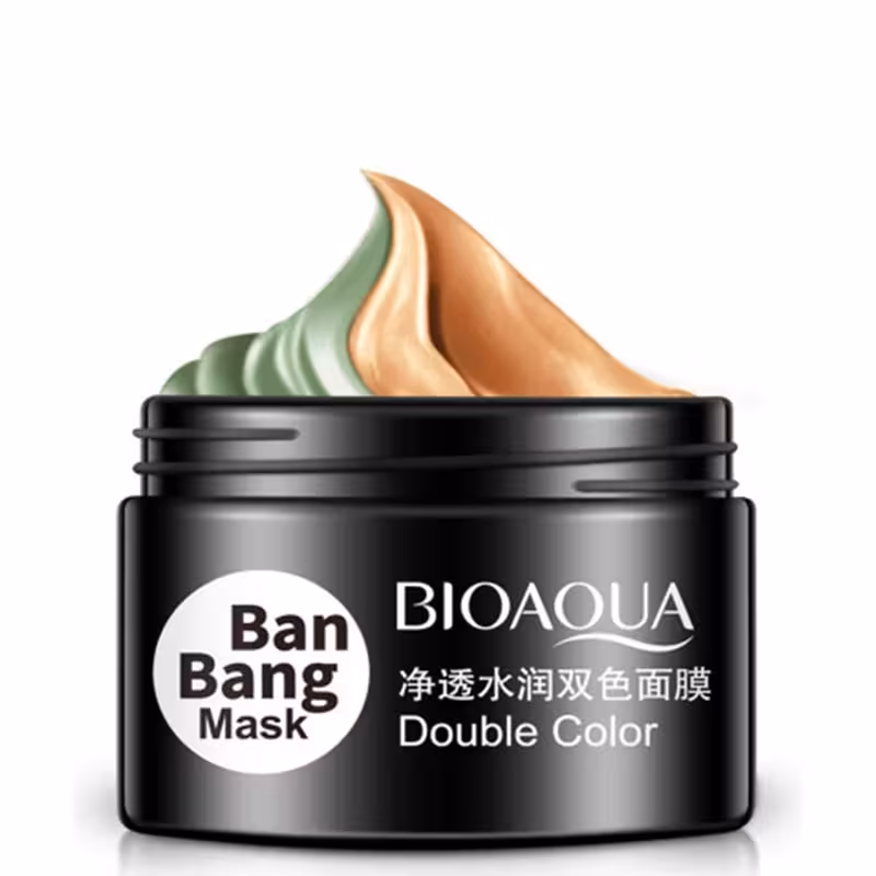 ماسک صورت لایه بردار دو رنگ بیوآکوا مدل Ban Bang حجم 100 گرم