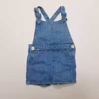 پیشبندار جین بچگانه وارداتی 6 تا9 ماه