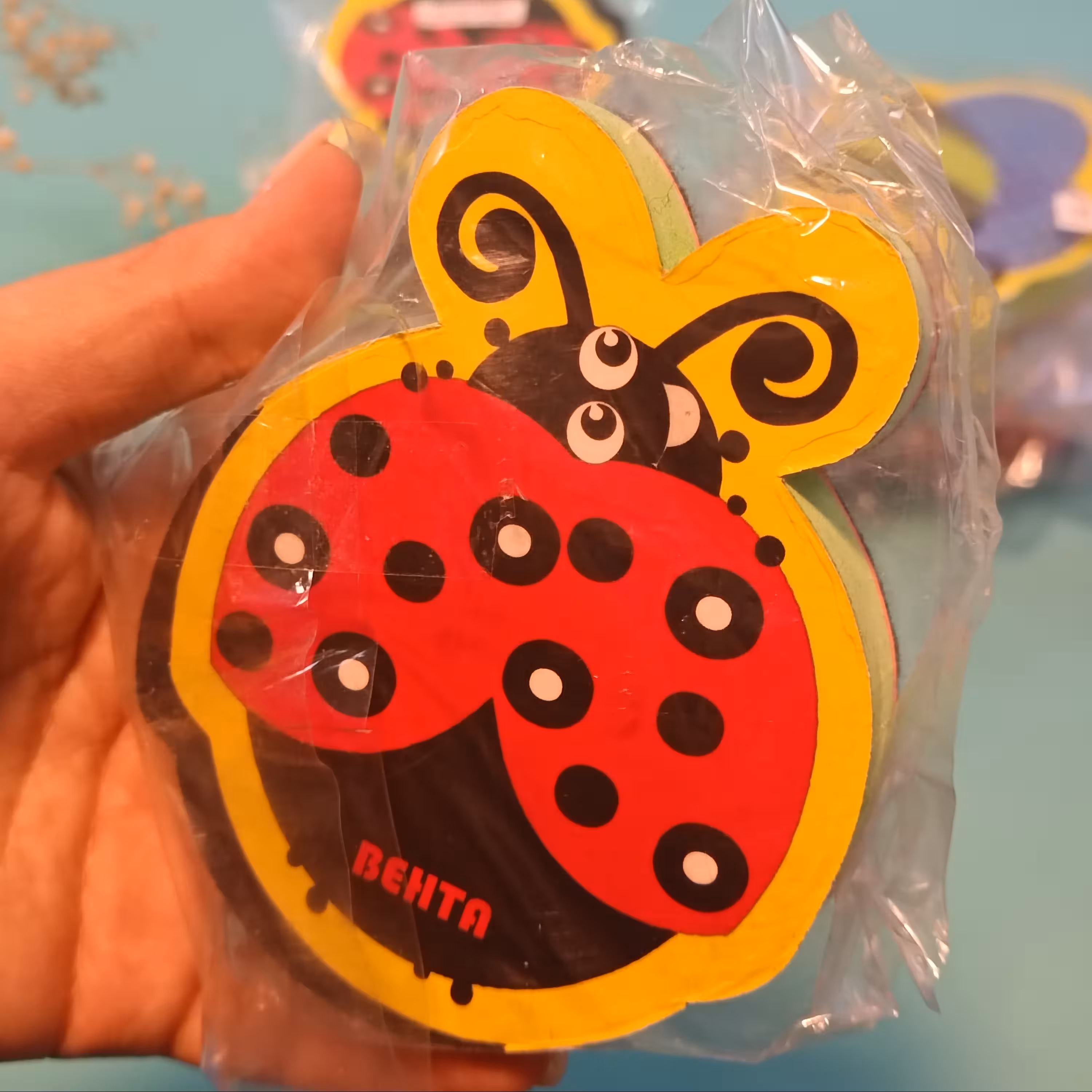 تخته پاکن فانتزی کفشدوزک و زنبور