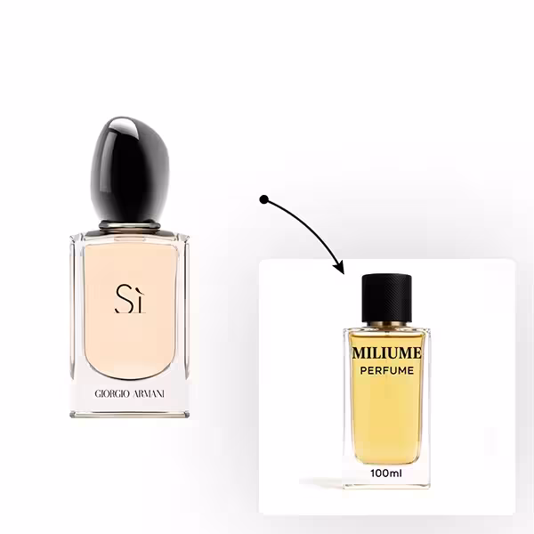 اسانس عطر Giorgio Armani Si برند Givaudan - کد 2220 - جورجیو آرمانی سی 100ML - میلیوم پرفیوم