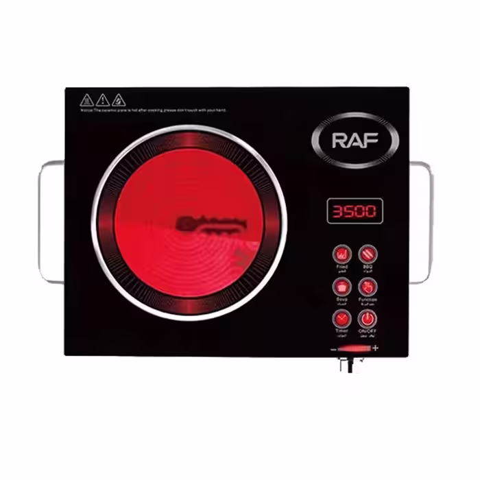 اجاق گاز برقی تک شعله راف مدل r.8019