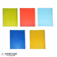 دفتر مشق 50 برگ مدل ساده مجموعه 5 عددی