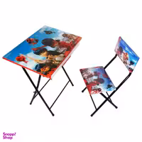 ست میز تحریر و صندلی میزیمو مدل دخترکفشدوزکی کد 36