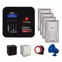 دزدگیر اماکن ساترا مدل S4PRO | چاوه