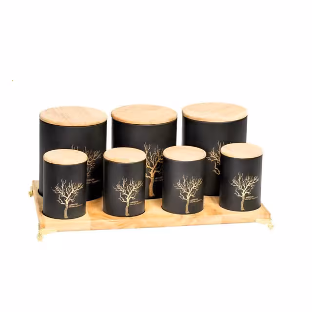 پاسماوری 8 پارچه طرح بامبو آرتیستون