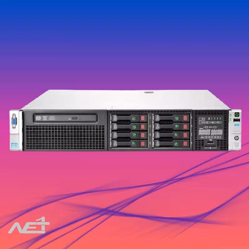 کانفیگ سرور HPE ProLiant DL380 G8 8SFF – 16GB