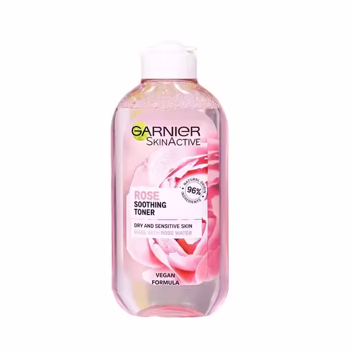 تونر گارنیر مدل Rose Soothing Toner حجم 200 میلی لیتر