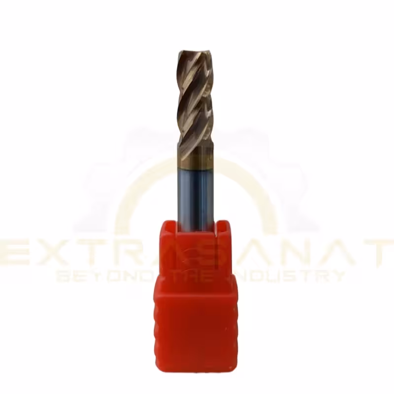 فرز انگشتی الماس 6x6Dx50L-4F HRC55 برند Max Power