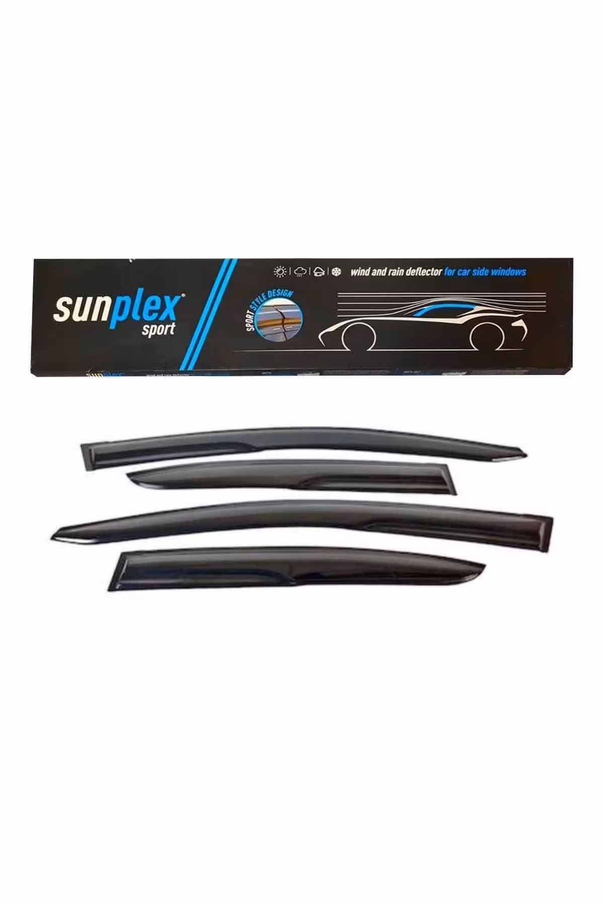 بادگیر خودرو OPEL MOKKA 4LU MUGEN GLASS WIND بعد از سال 2013 SUNPLEX