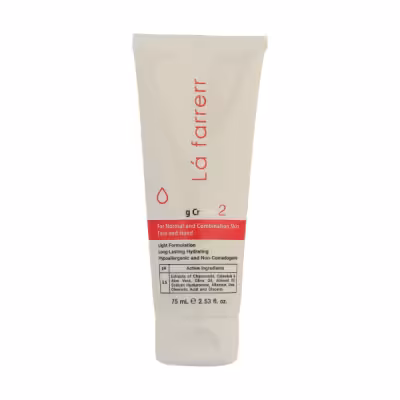 کرم مرطوب کننده و آبرسان لافارر مخصوص پوست نرمال تا مختلط حجم 75 میل