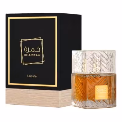 ادکلن زنانه و مردانه لطافه Lattafa مدل خمره Khamrah حجم 100 میلی‌لیتر