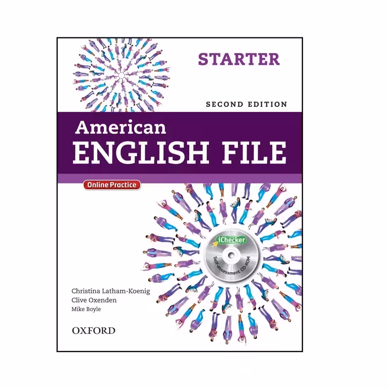 کتاب American English File Starter اثر جمعی از نویسندگان انتشارات OXFORD