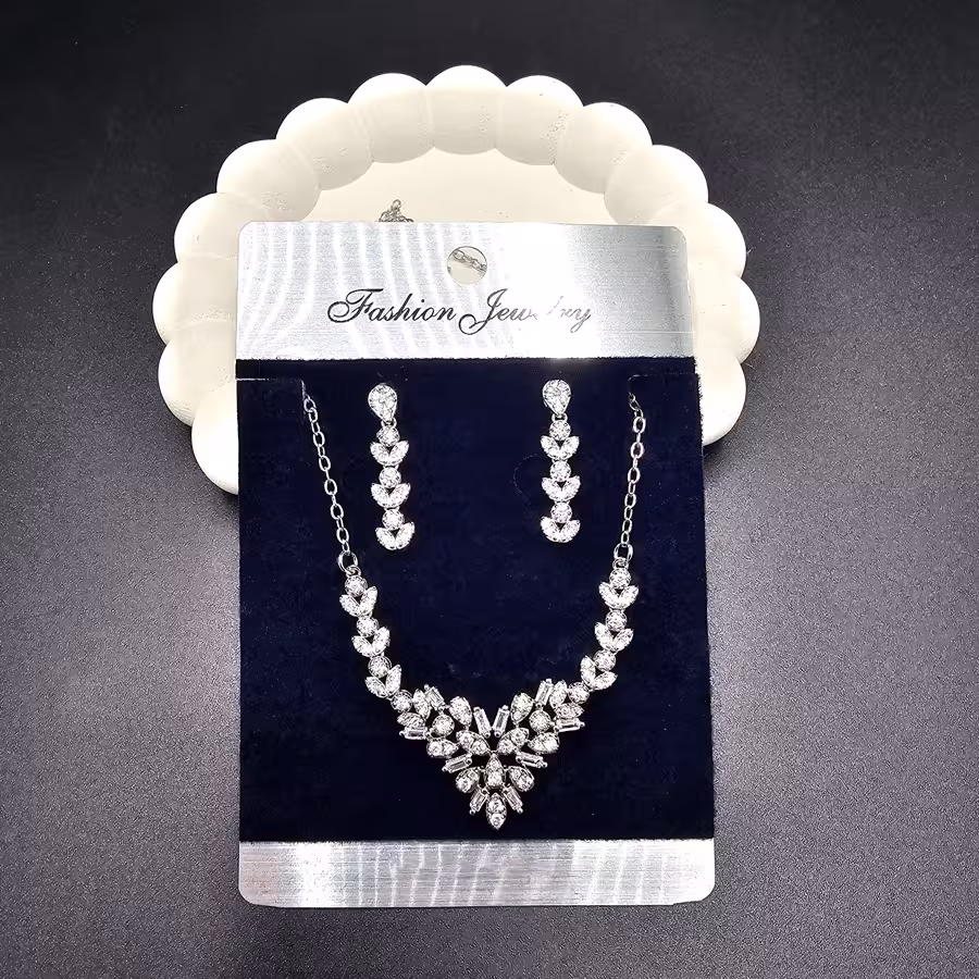 نیم ست جواهری کد 01