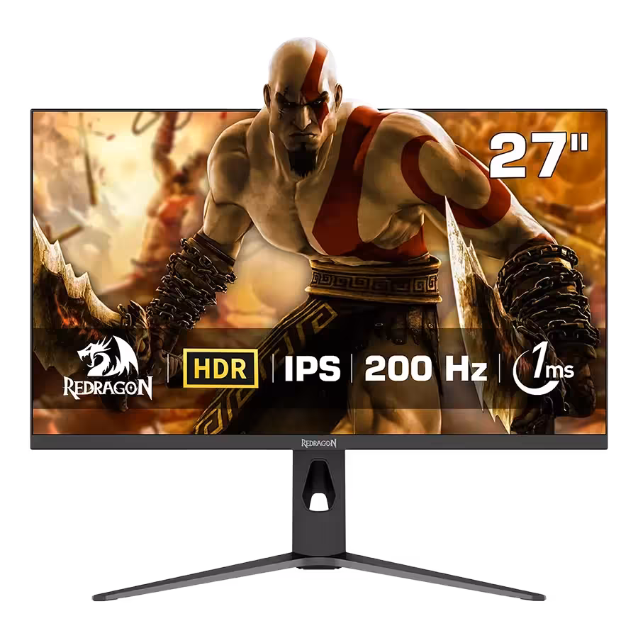قیمت   مشخصات مانیتور گیمینگ 27 اینچ Redragon GMQ2781SVC | تکاف