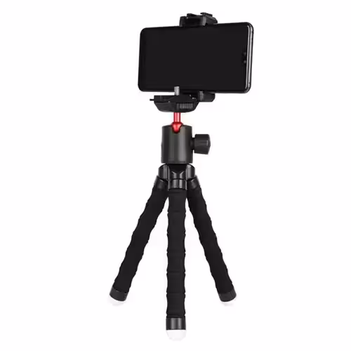 سه پایه موبایل و دوربین پرودو مدل Porodo Flexible Versatile Tripod PD-TRPH-BK