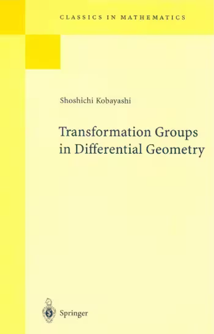 خرید و دانلود نسخه کامل کتاب Transformation Groups in Differential Geometry (Classics in Mathematics)