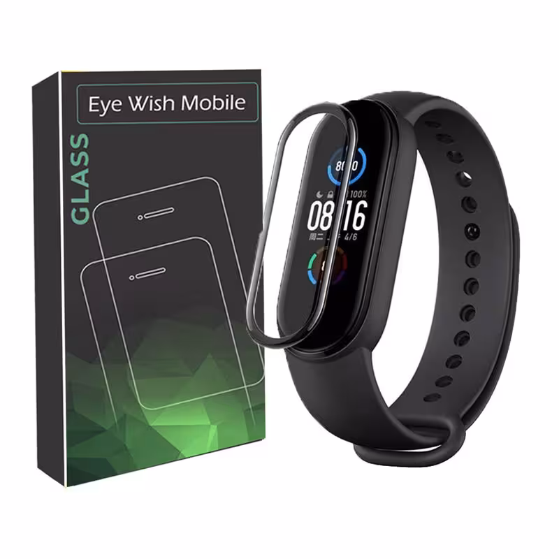 محافظ صفحه نمایش آی ویش مدل pmma مناسب برای ساعت هوشمند شیائومی Mi band 4 / 5