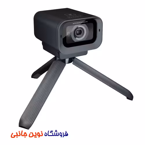 وب کم گیمینگ پرودو مدل PDX535 همراه با میکروفون و سه پایه | Porodo Gaming 2K 30fps Auto Focus Webcam with in-built Mic and Tripod (تک / عمده)