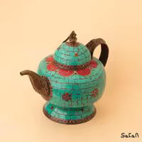 قوری برنجی طرح نها