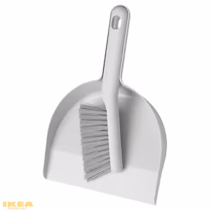 جارو خاک انداز خاکستری مدل PEPPRIG | برند ایکیا | ارسال 15 الی 20 روز کاری