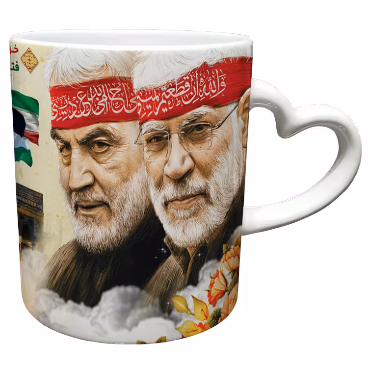 خرید ماگ-لیوان  دسته ساده  سردار سلیمانی کد 82
