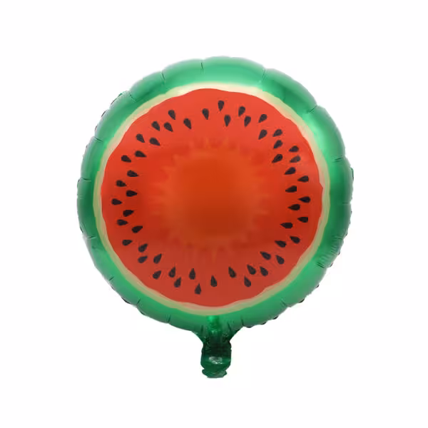 بادکنک فویلی هندوانه گرد خارجی