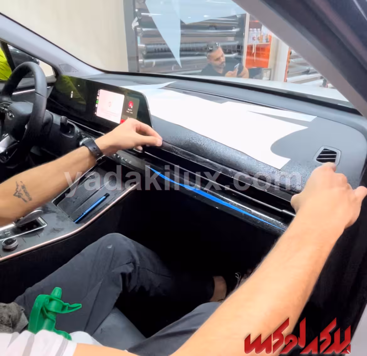 گلس و محافظ کامل هایما S8 خودترمیم وارداتی