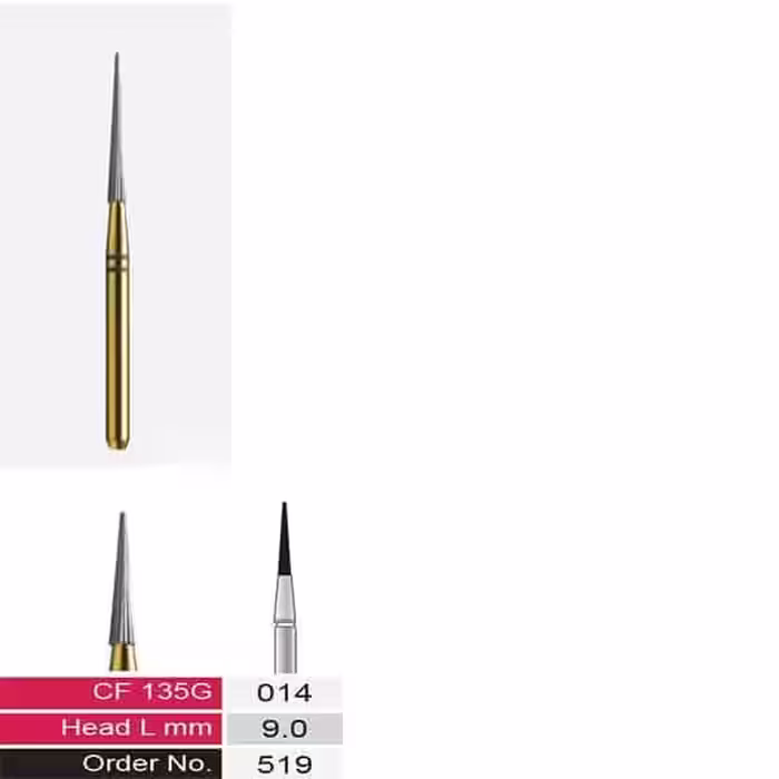 فرز توربین پالیش کامپوزیت VerDent مدل CF135G (5 عددی) - فروشگاه تخصصی دندانپزشکی سپیرا
