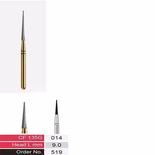 فرز توربین پالیش کامپوزیت VerDent مدل CF135G (5 عددی) - فروشگاه تخصصی دندانپزشکی سپیرا