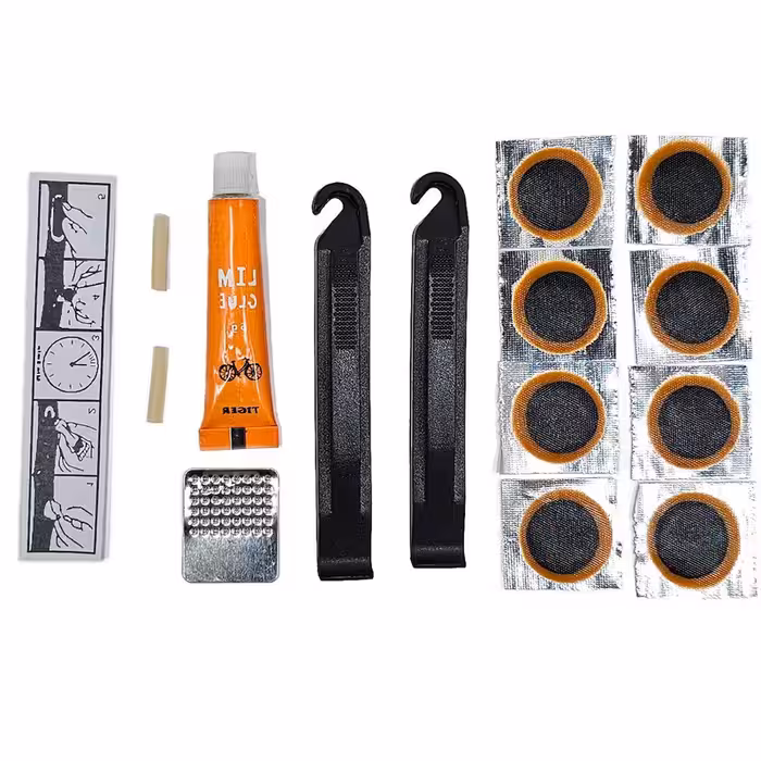 کیت پنچری دوچرخه مدل J5 مجموعه 14 عددی | کالا مکس