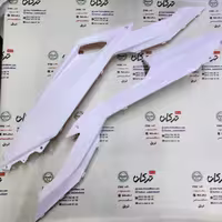 فلاپ ( قاب ) رکاب زیر پا طرح کلیک ( سفید براق ) خارجی ( جفت )