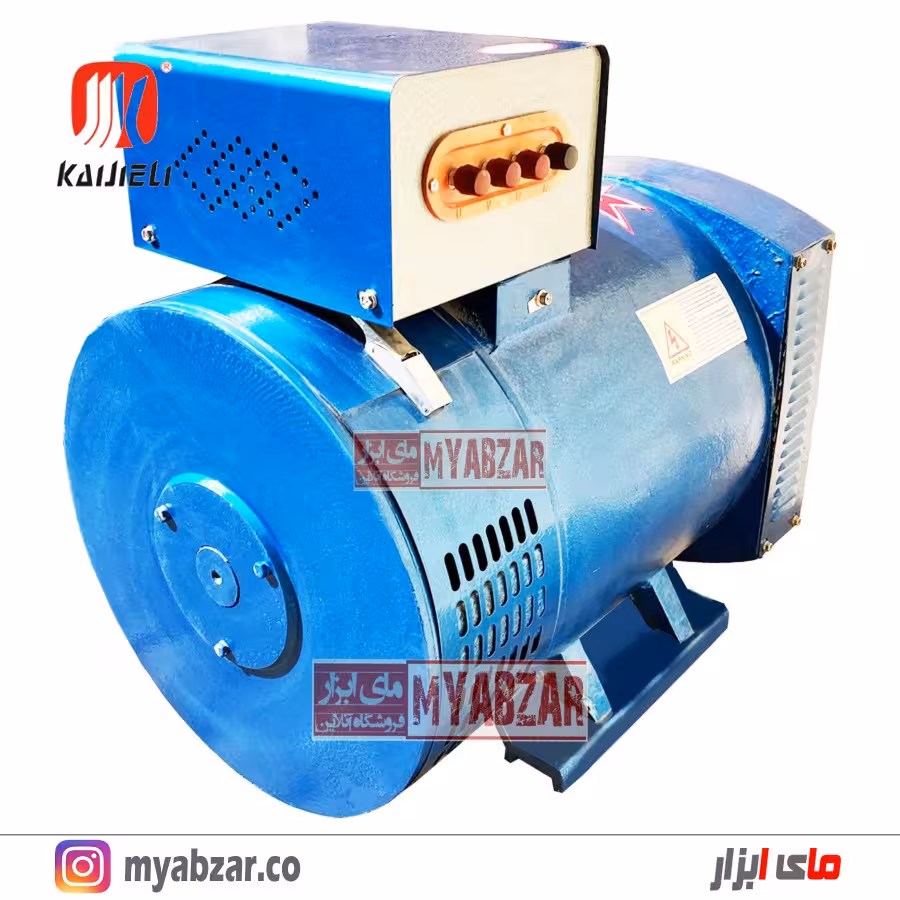 ژنراتور 15 کیلووات تکفاز و سه فاز کایجلی kaijieli generator