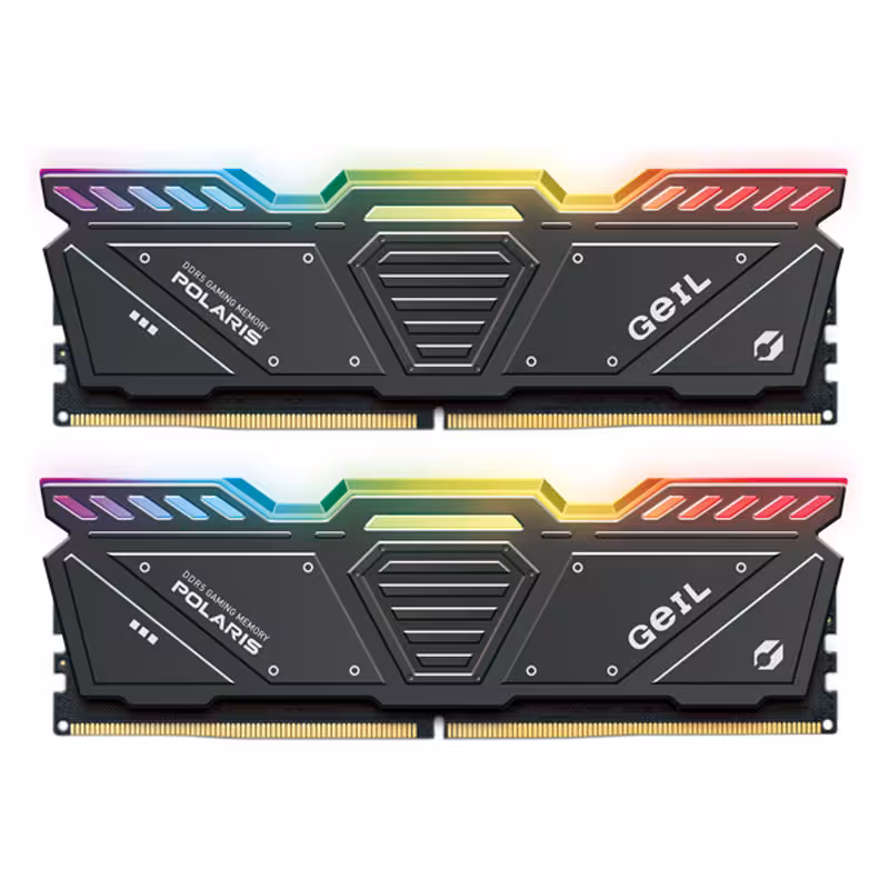 رم دسکتاپ DDR5 دو کاناله 4800 مگاهرتز GEIL POLARIS ظرفیت 64 گیگابایت