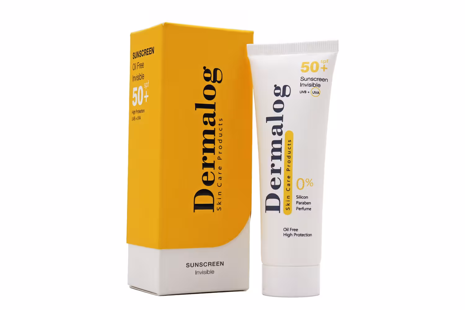 کرم ضدآفتاب SPF50 فاقد چربی درمالوگ ( بژ روشن )