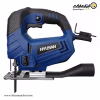 اره عمود بر هیوسان با قدرت 650 وات و مدل HS-6510، ابزاری قدرتمند برای برش دقیق و سریع چوب و فلز.