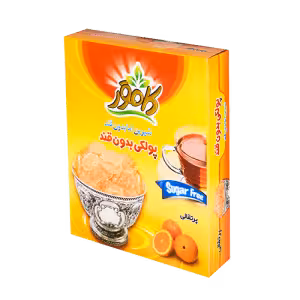 پولکی پرتقالی بدون قند کامور