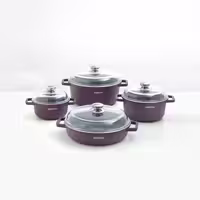 سرویس قابلمه 8 پارچه آرمیلا گرانیت کاج تفلون