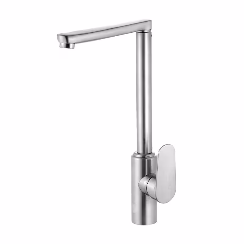 شیر ظرفشویی آشپزخانه شیذر مدل اسمارت استیل