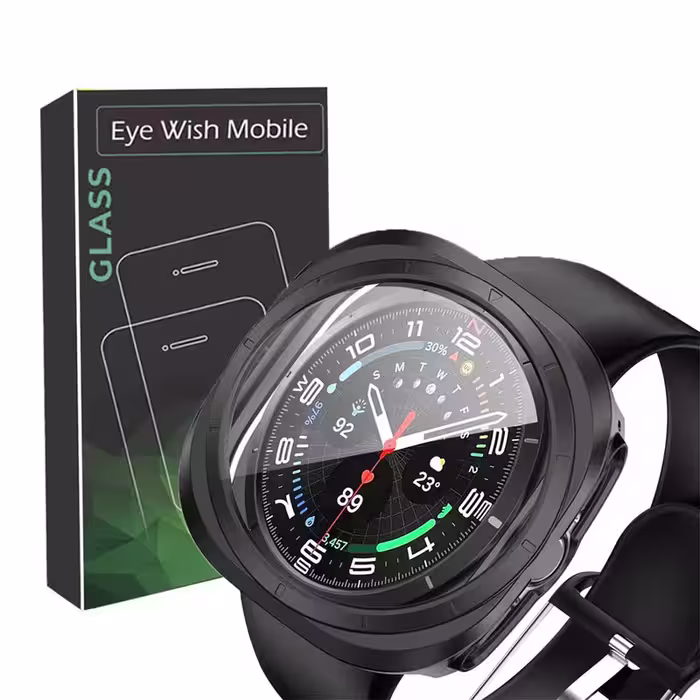 کاور آی ویش مدل Bumper مناسب برای ساعت هوشمند سامسونگ Galaxy Watch Ultra 47mm به همراه محافظ صفحه نمایش