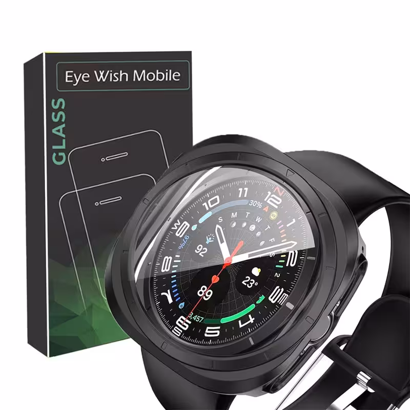 کاور آی ویش مدل Bumper مناسب برای ساعت هوشمند سامسونگ Galaxy Watch Ultra 47mm به همراه محافظ صفحه نمایش