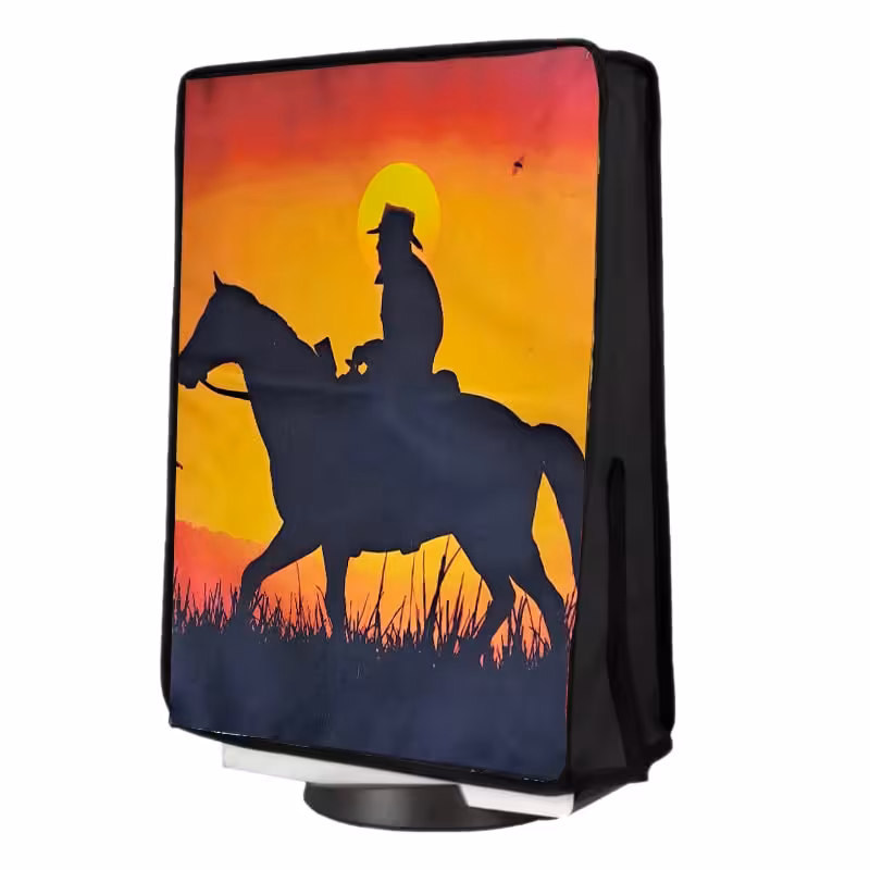 کاور کنسول PS5 فت طرح رد دد RED DEAD