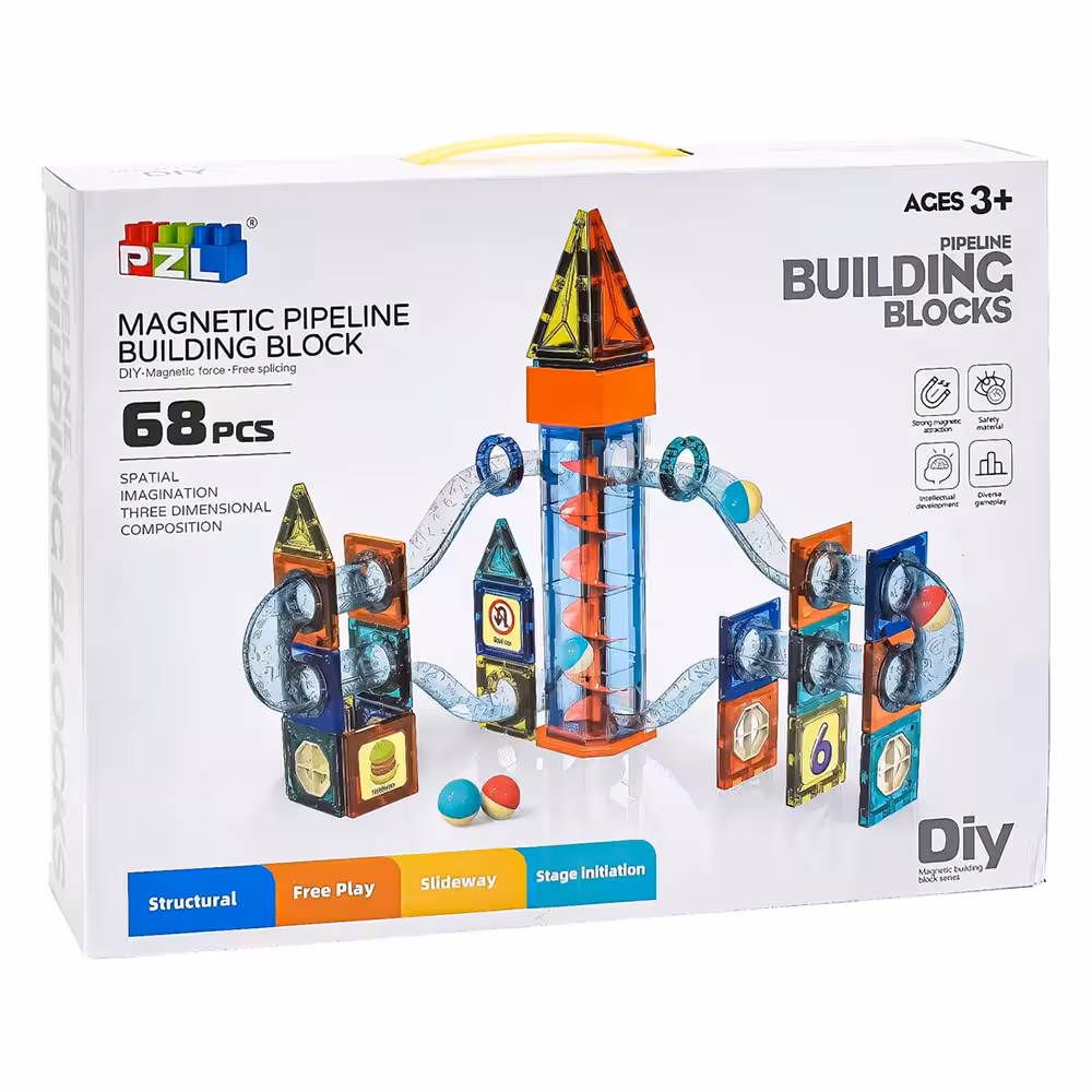 ساختنی مگنت مغناطیسی 68 تکه کد 9935