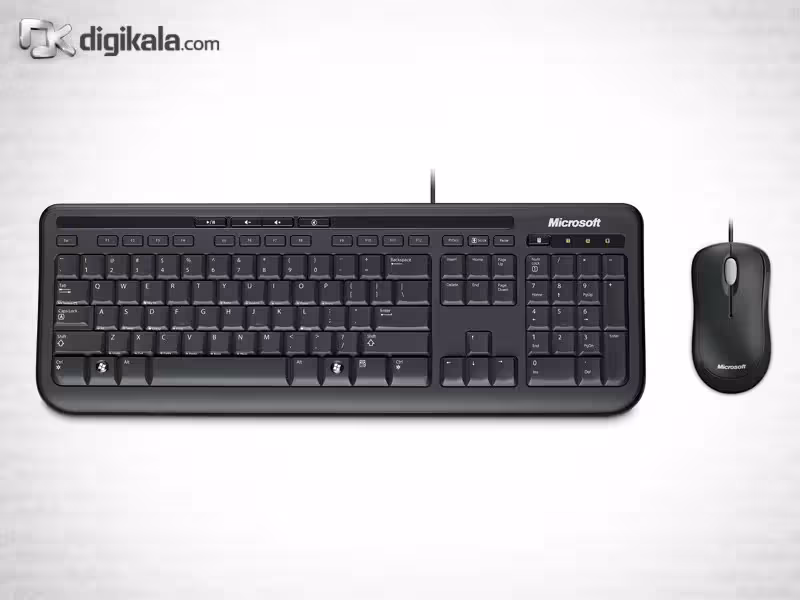کیبورد و ماوس مایکروسافت مدل Desktop 600