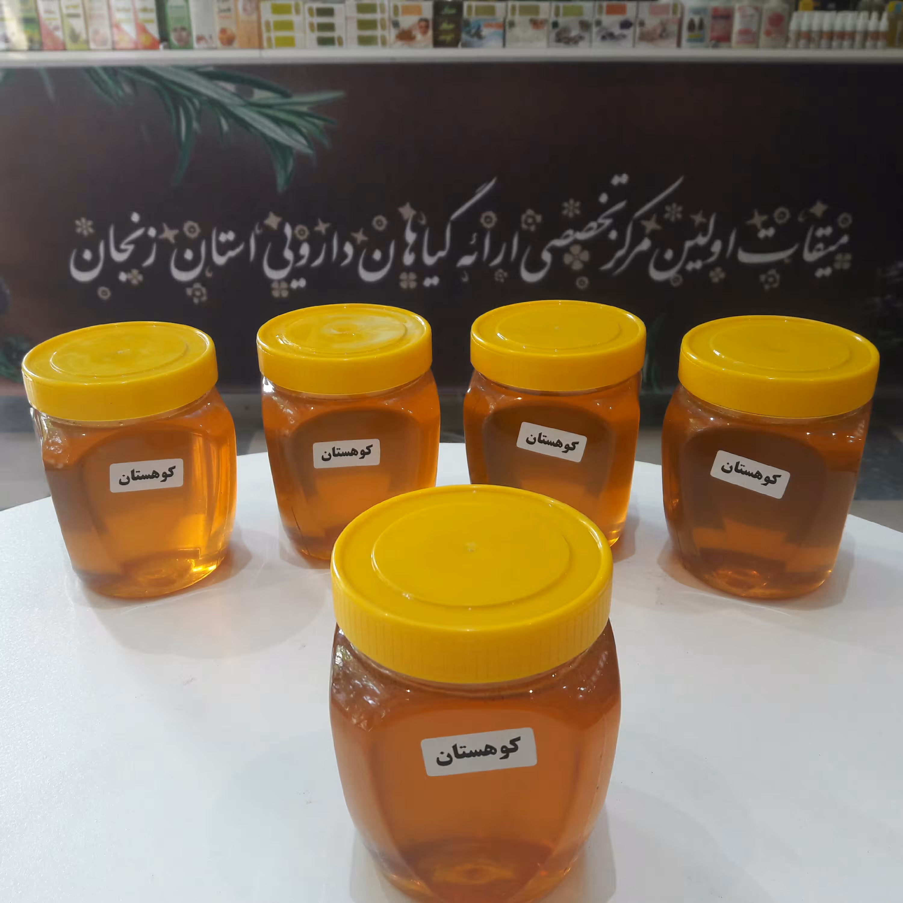 عسل کوهستان یک کیلویی درجه یک از کوه های زنجان