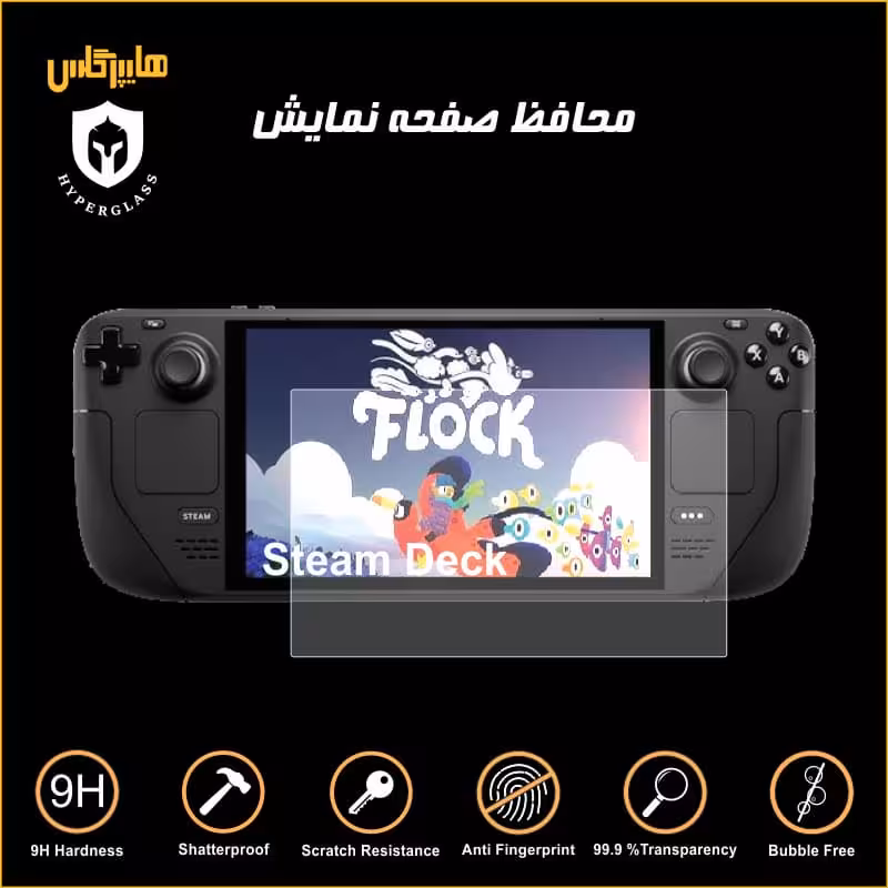 محافظ نمایشگر کنسول بازی استیم دک Steam Deck