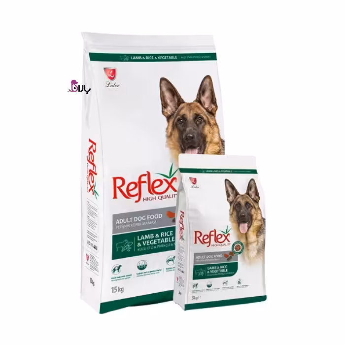 غذای سگ بالغ رفلکس بره و برنج و سبزیجات (15 کیلوگرم)
