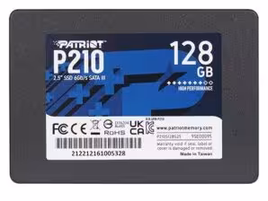 اس اس دی 2.5 اینچی اینترنال پتریوت مدل P210 ظرفیت 128 گیگابایت