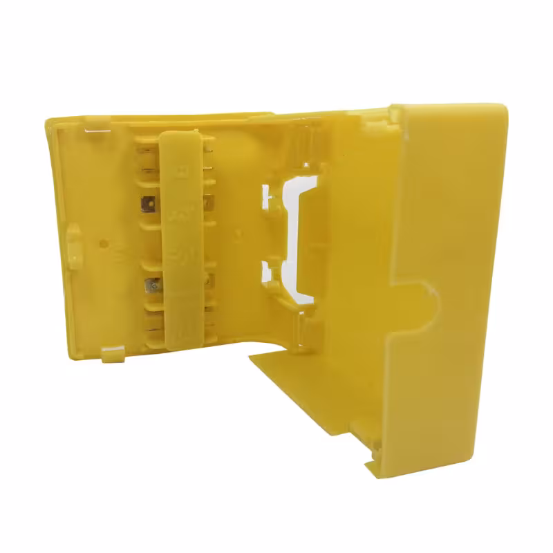 جعبه تقسیم کولر آبی رنگ زرد