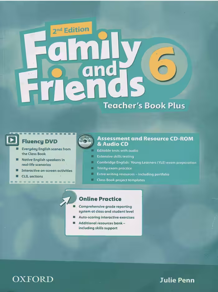 معلم فامیلی اند فرندز 6 ویرایش دوم Family and Friends 2nd 6 Teachers Book